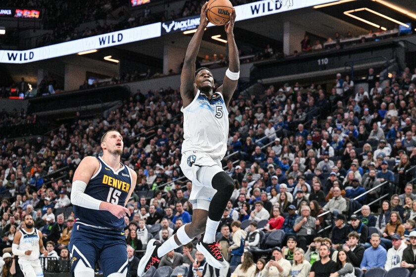 NBA: Denver Nuggets at Minnesota Timberwolves