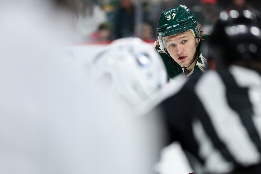 NHL: Utah at Minnesota Wild