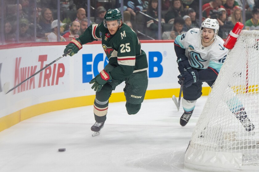 NHL: Seattle Kraken at Minnesota Wild