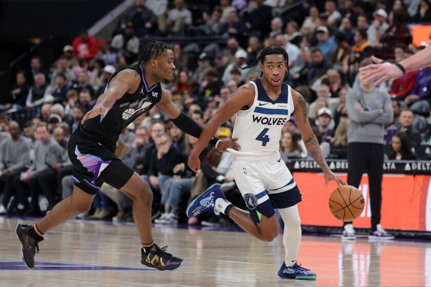 NBA: Minnesota Timberwolves at Utah Jazz