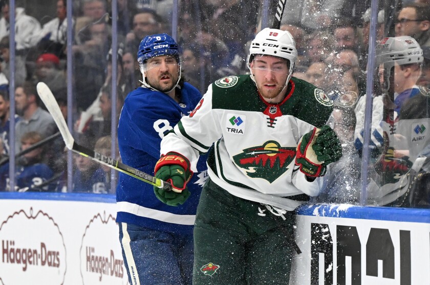 NHL: Minnesota Wild at Toronto Maple Leafs