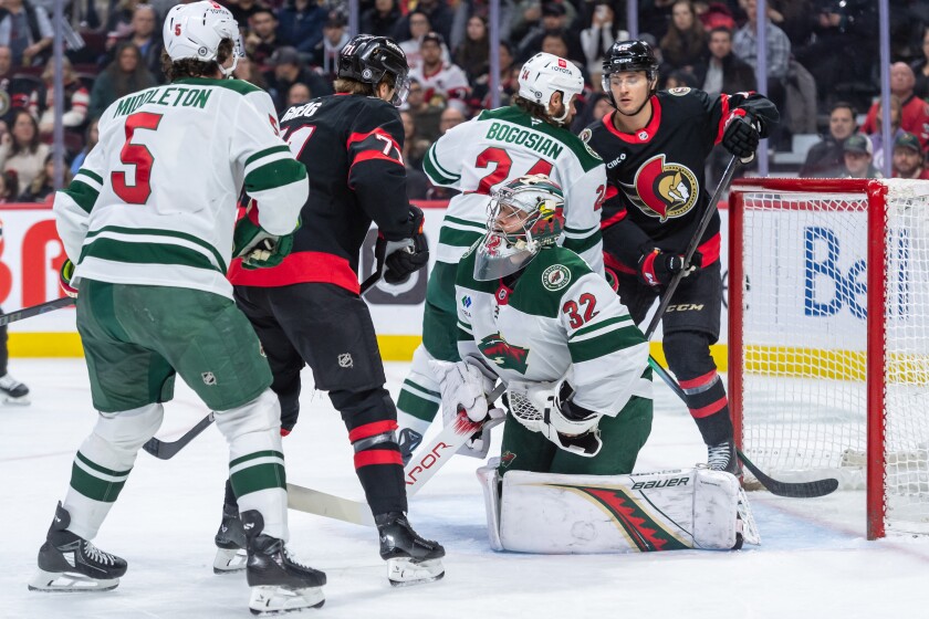 NHL: Minnesota Wild at Ottawa Senators