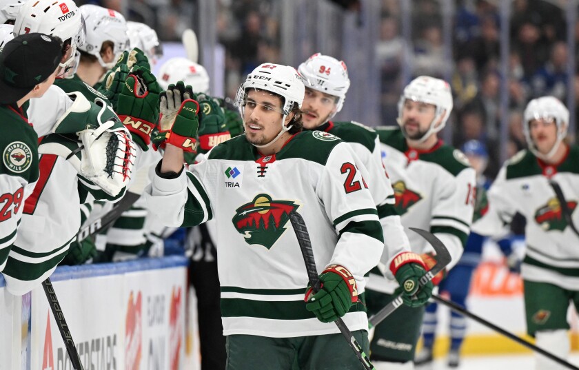 NHL: Minnesota Wild at Toronto Maple Leafs