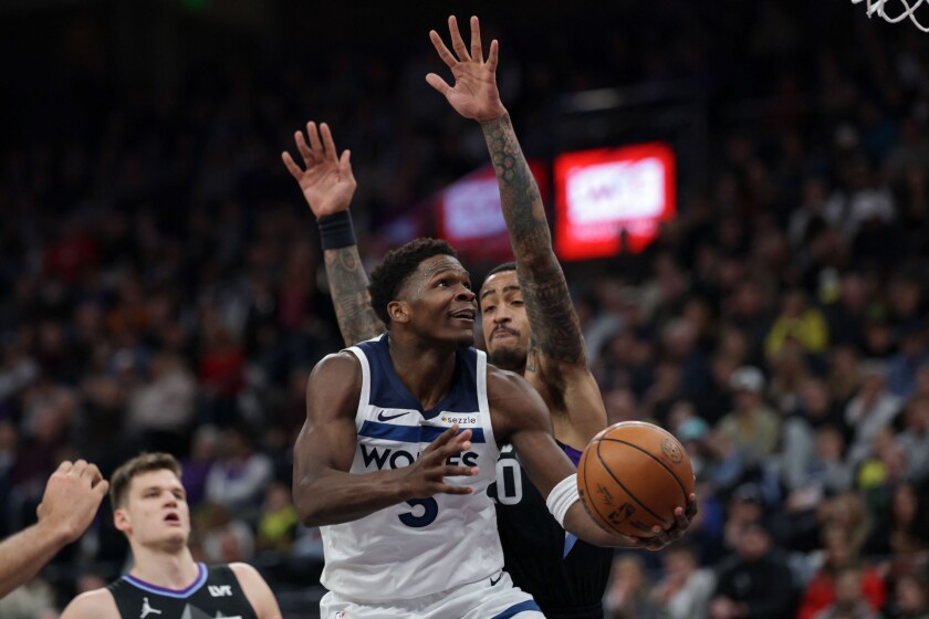 NBA: Minnesota Timberwolves at Utah Jazz